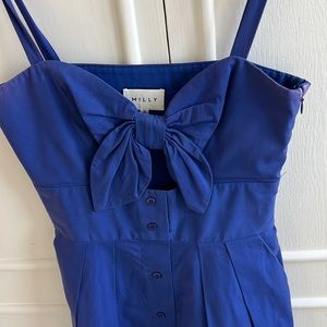 Milly dress size 0 blue
